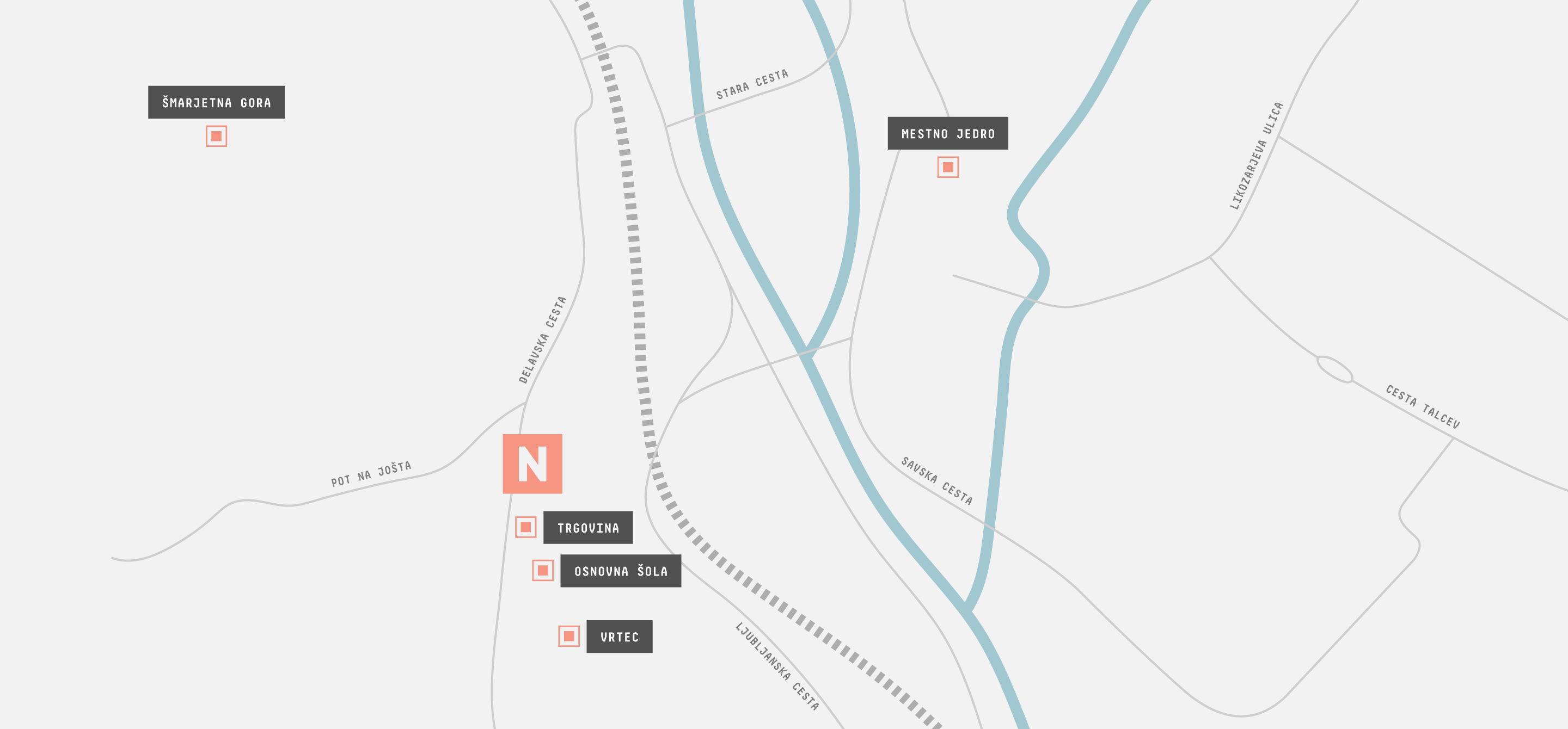 Neuhaus zemljevid D26 SLO